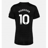 Stroje piłkarskie Tottenham Hotspur James Maddison #10 Koszulka Wyjazdowej dla damskie 2025-26 Krótki Rękaw